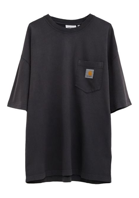 t-shirt hudson pocket uomo nera CARHARTT WIP | I03514089.5F